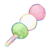 JuiceBoxGraphics food kawaii flower sweet Sticker