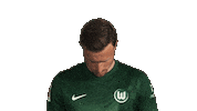 Look Up Vfl Wolfsburg Sticker by Bundesliga