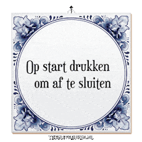 Focus Start Sticker by Tegelspreuken.nl