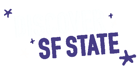 Discoversfstate Sticker by San Francisco State University