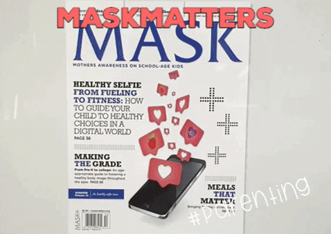 MASKmatters giphygifmaker giphyattribution mask magazine GIF