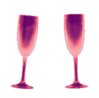 Chin Chin Party Sticker