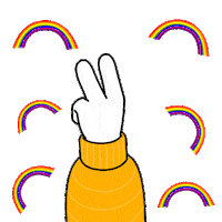 Love Is Love Rainbow Sticker by BoDoggos