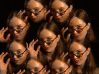 Look Looking GIF by GIPHY IRL