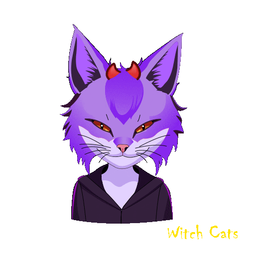 Cat Scheming Sticker by JPedicini