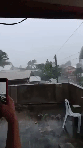Typhoon Mangkhut Winds Lash Cagayan Province