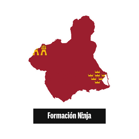 Flag Spain Sticker by Formación Ninja