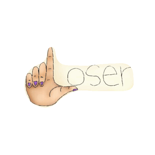 Text Loser Sticker by imoji