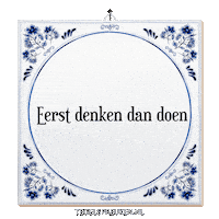 Humor Focus Sticker by Tegelspreuken.nl