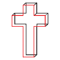 praying hands love Sticker by Victory church