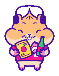 Snacks Hamster Sticker