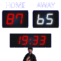 65 Away Sticker