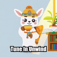 Relaxation Podcasts GIF by Llamaozi