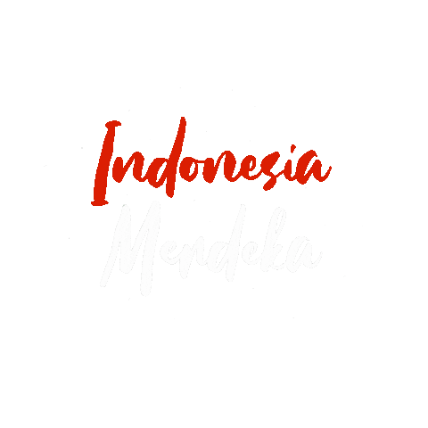 Independence Day Indonesia Sticker by Kanva Home and Living