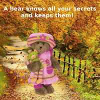 Teddy Bear Fall GIF