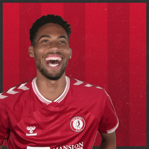 Laugh Lol GIF by Bristol City FC