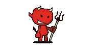 MobilizeSolutions halloween trick or treat little devil Sticker