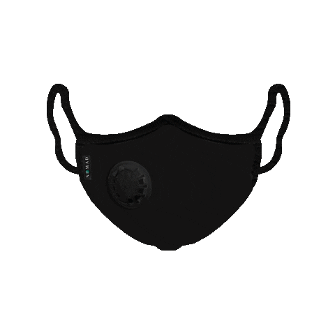 black mask Sticker