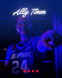 Womens Basketball GIF by DePaul Blue Demons