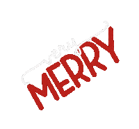 Merry Christmas Sticker