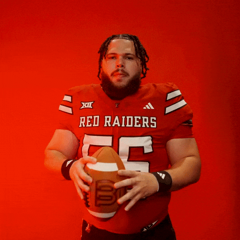 Davion Carter GIF by Texas Tech Football