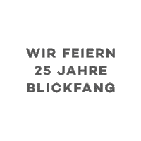 blickfang_design zurich jubiläum blickfang blickfang zürich Sticker