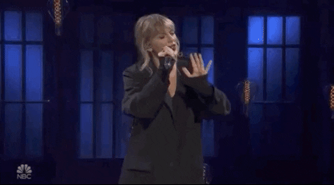 Taylor Swift Snl GIF by Saturday Night Live