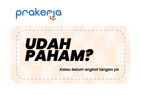 prakerja giphyupload indonesia berpikir prakerja Sticker
