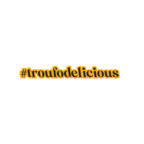 Troufa Sticker by Saganis Charalampos