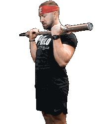 Bodybuilding Powerlifting Sticker by Pascal Su