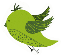 Bird Sky Sticker by scholzydesign