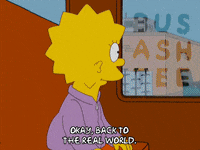 sad lisa simpson GIF