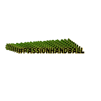 comitehandaveyron handball handball aveyron comite handball aveyron passion handball Sticker