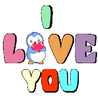 I Love Ya Sticker by Pudgy Penguins