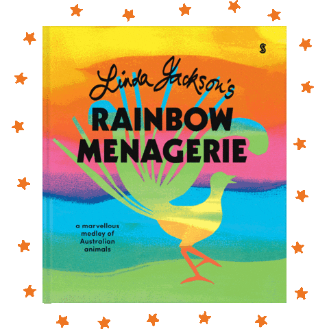 lindajackson rainbowmenagerie Sticker by Scribble Kids Books