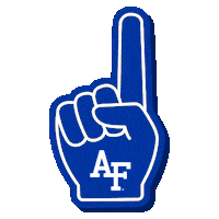 Air Force Falcons Sticker by College Colors Day