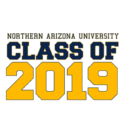 Class Of University Sticker by NAU Social