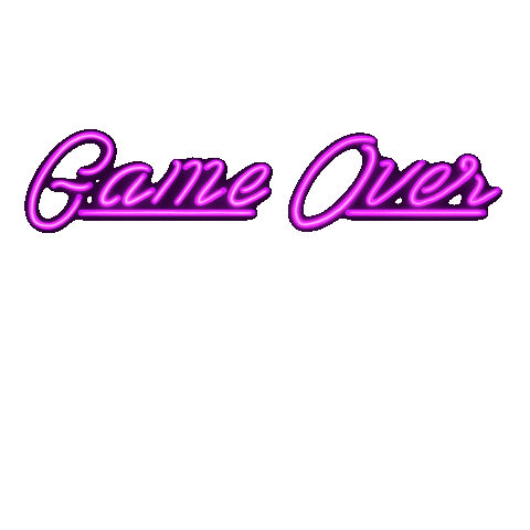 Game Over Sticker