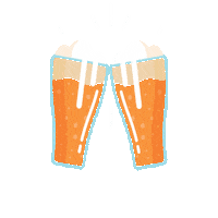 Hoppieguacu drink beer cheers tap Sticker