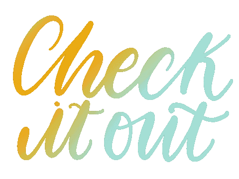 Look Check It Out Sticker