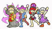 Dance Clownpiece GIF