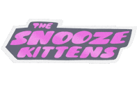 Logo Emblem Sticker by Snooze Kittens