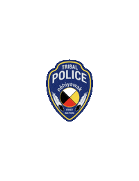 TribalTVSeries police badge tribal police badge Sticker