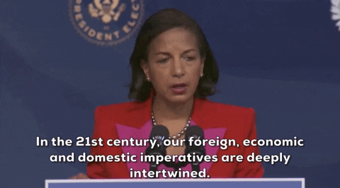 Susan Rice GIF by GIPHY News