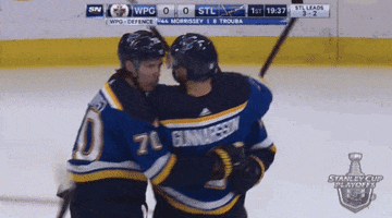 happy 2019 stanley cup playoffs GIF by NHL
