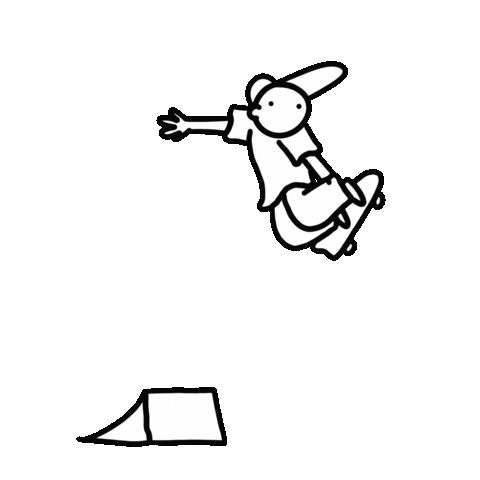 Skate Skating Sticker