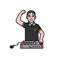 Electric Zoo Dance Sticker by SikSilk