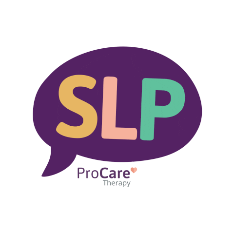 ProCareTherapy school kids speech slp Sticker