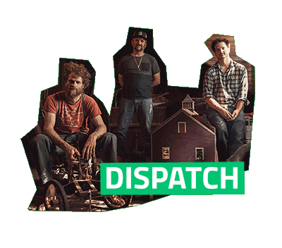Dispatch Band Sticker by Live On The Green Music Festival