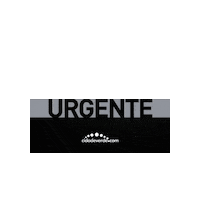 Urgente Sticker by Cidade Verde